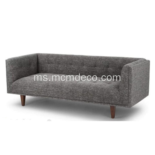 Perabot Moden Cirrus Briar Grey Fabric Sofa